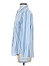 Equipment 100% Cotton Stripes Blue Long Sleeve Button-Down Shirt Size S - photo 5