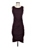 Leith Solid Burgundy Cocktail Dress Size S - photo 1