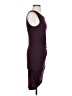 Leith Solid Burgundy Cocktail Dress Size S - photo 4