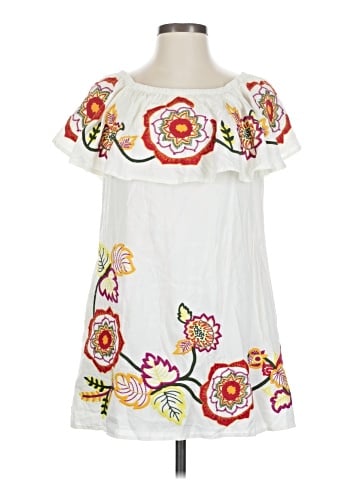 Red Carter Casual Dress (view 1)