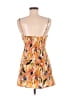 Orniya Tropical Orange Cocktail Dress Size M - photo 2