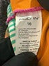 Dolfin Tie-dye Green Swimsuit Top Size 16 - photo 3
