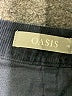 oasis 100% Baumwolle Solid Black Denim Skirt Size 10 - photo 3