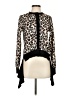 BELiSSA Animal Print Black Long Sleeve Blouse Size EU 36 / US 6 - photo 1