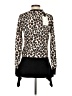 BELiSSA Animal Print Black Long Sleeve Blouse Size EU 36 / US 6 - photo 2