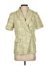 Maison d' Amelie 100% Polyester Yellow Blazer Size S - photo 1