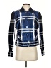 Basler 100% Polyester Plaid Blue Jacket Size M - photo 1