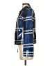 Basler 100% Polyester Plaid Blue Jacket Size M - photo 5