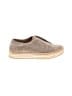 J/Slides 100% Leather Tan Sneakers Size 7 - photo 1