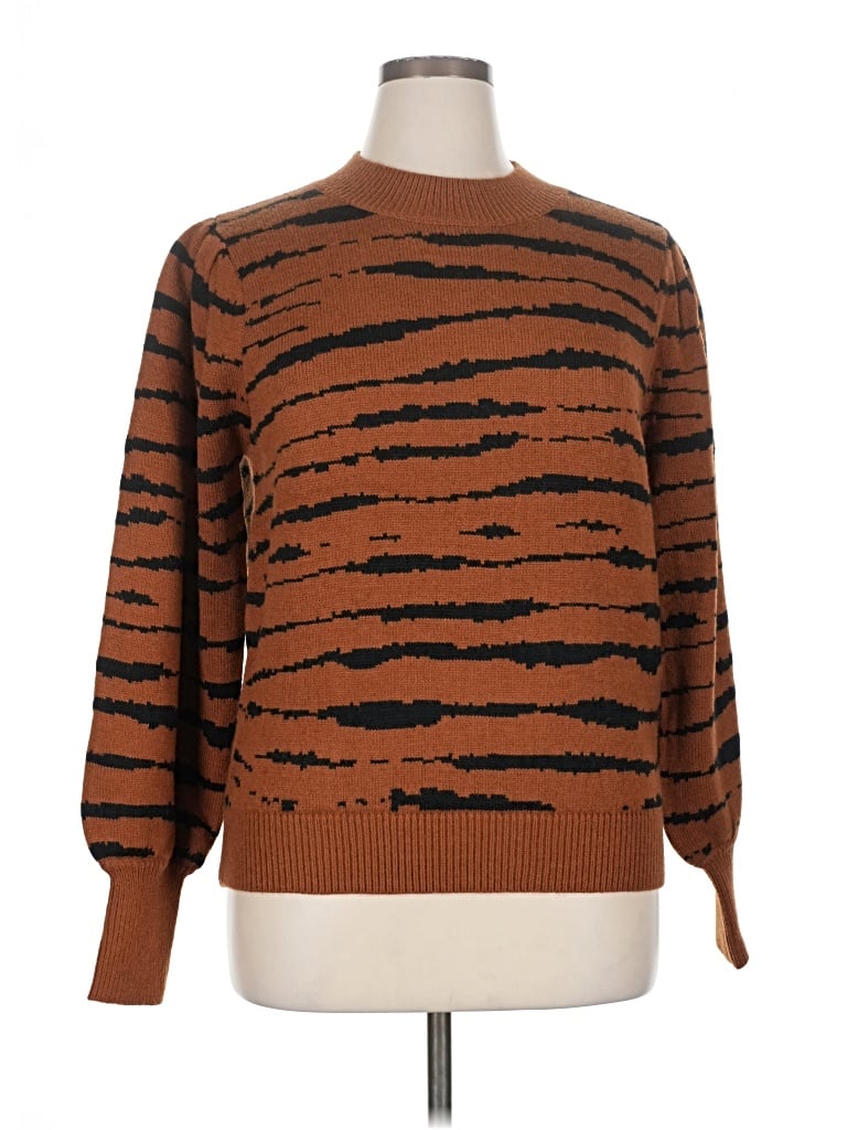 Pre-owned Dear John Pullover Sweater In Brown