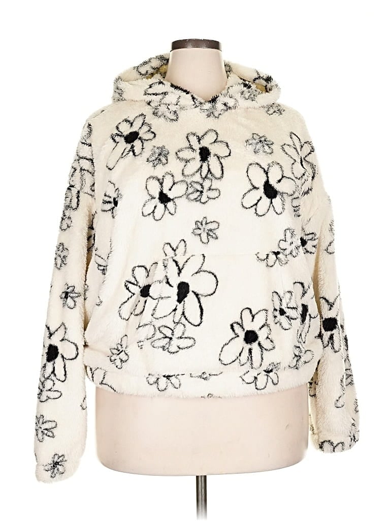 Pre-owned No Boundaries Pullover Hoodie In White