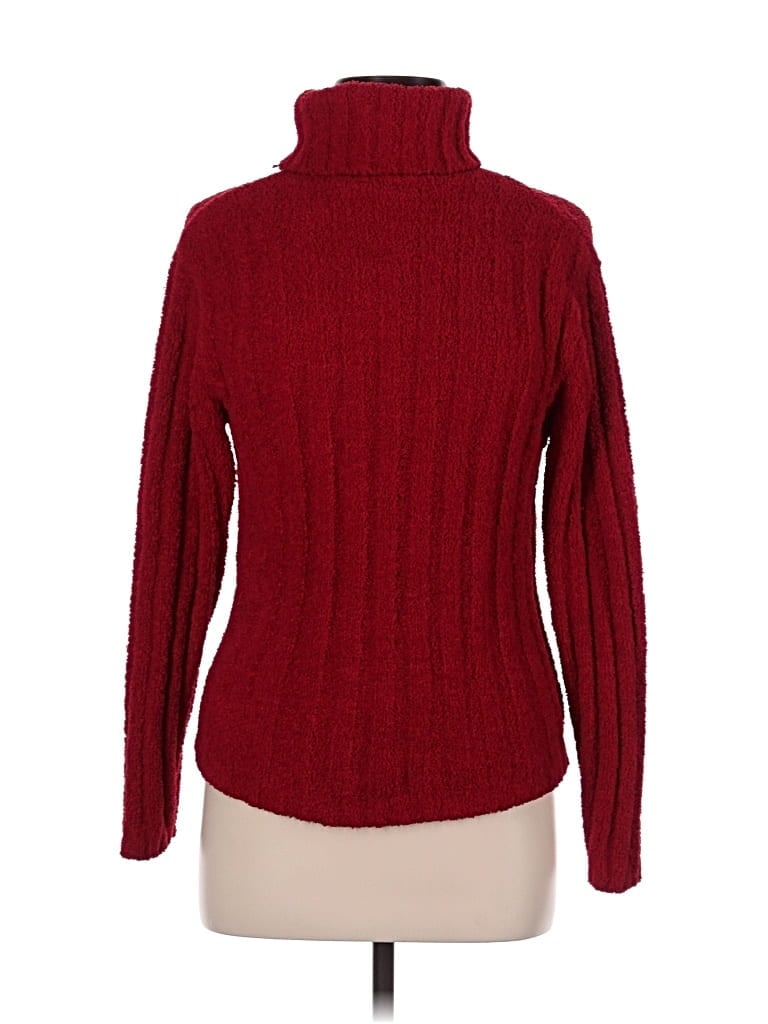 Pre-owned B. Moss Turtleneck Sweater In Red