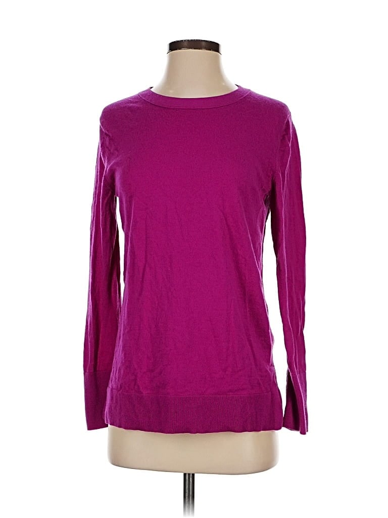 Pre-owned Banana Republic Pullover Sweater In Purple