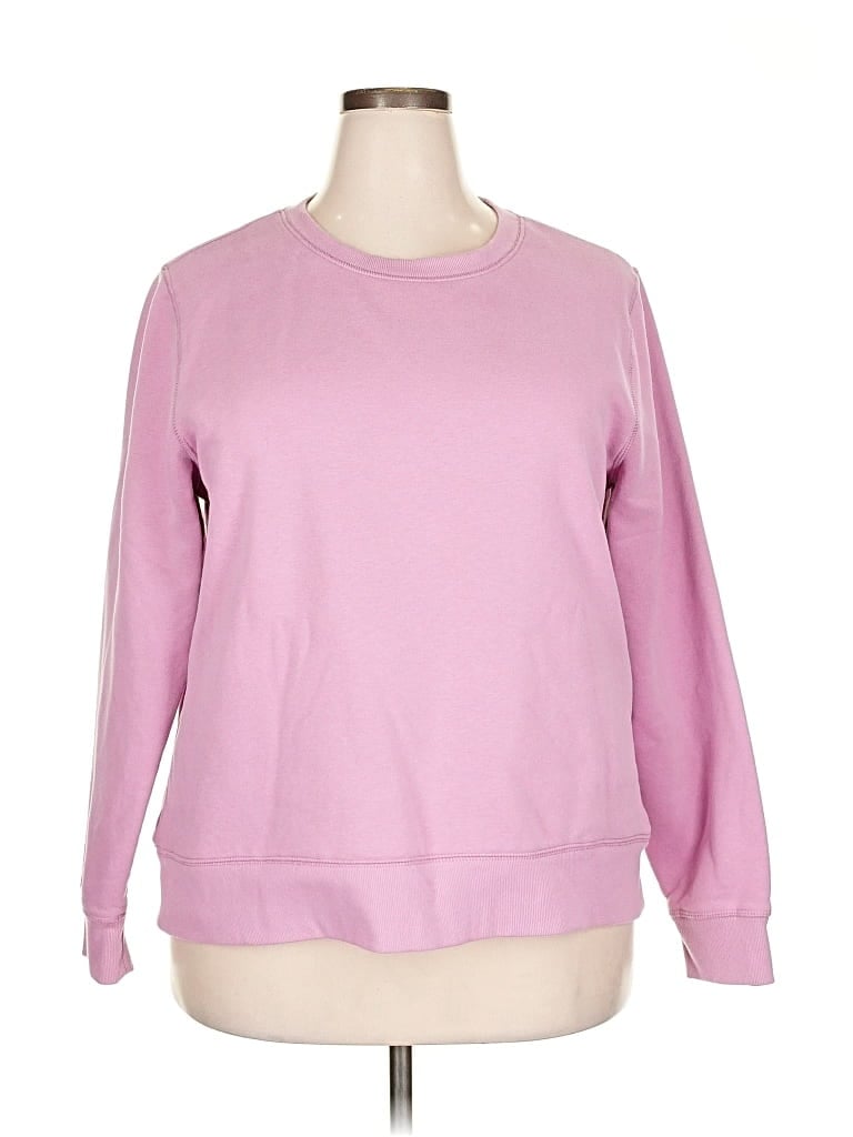 Pre-owned Tek Gear Sweatshirt In Pink