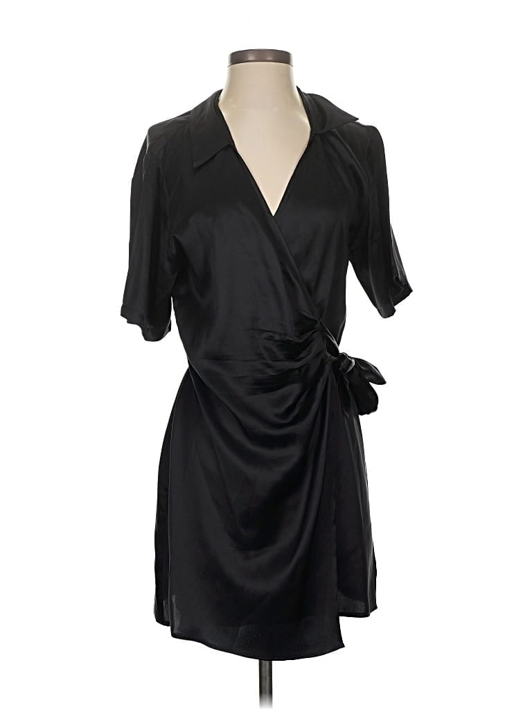 Pre-owned Reformation Cocktail Dress In Black