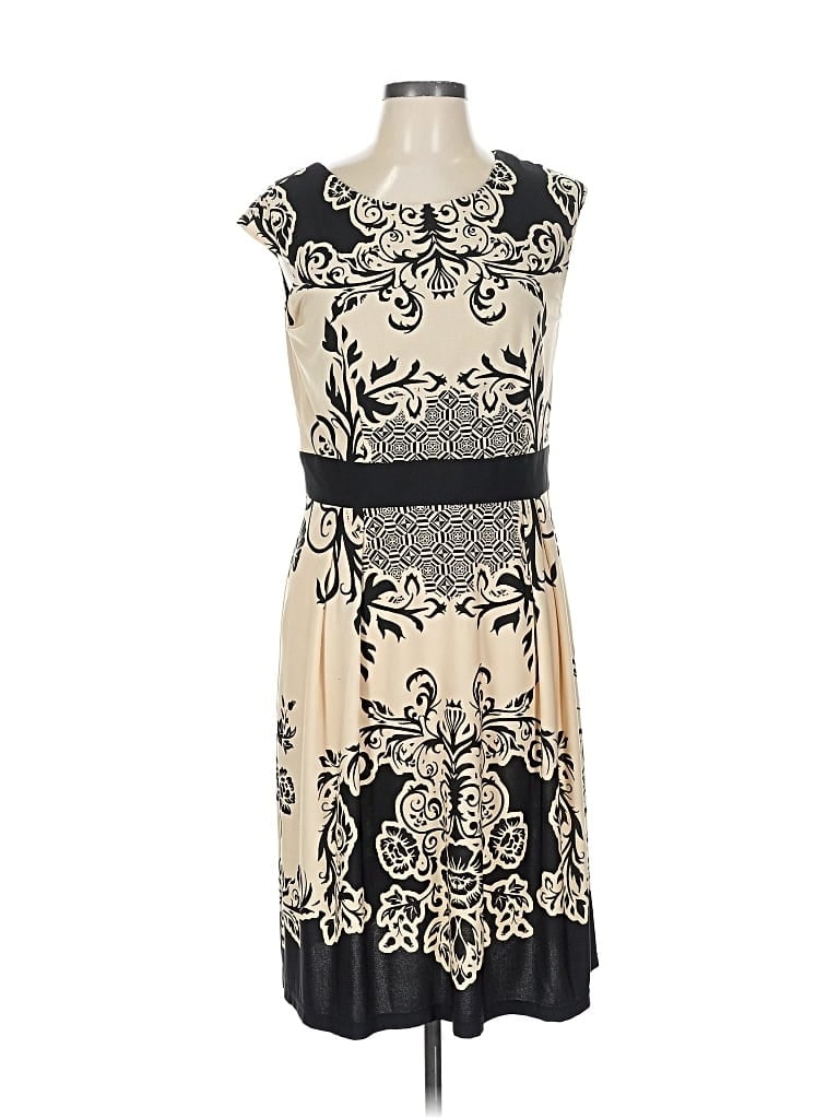 Pre-owned Madison Leigh Cocktail Dress In White