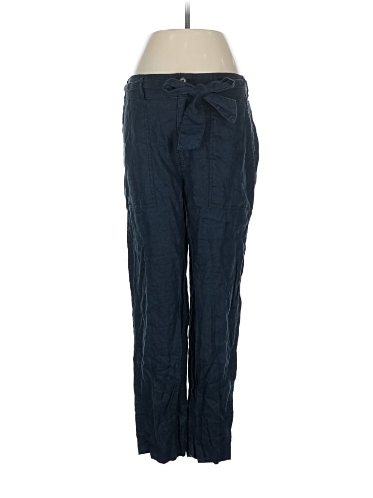 Pre-owned Polo Ralph Lauren Linen Pants In Blue
