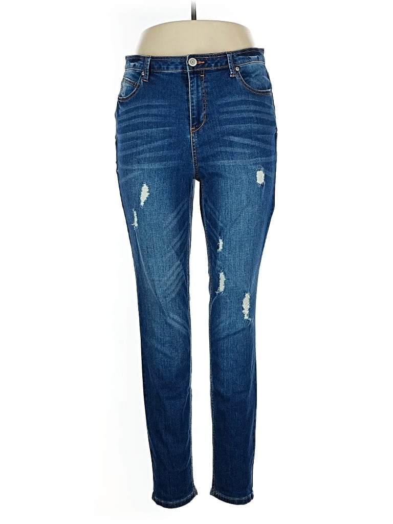 Pre-owned Eloquii Jeans In Blue