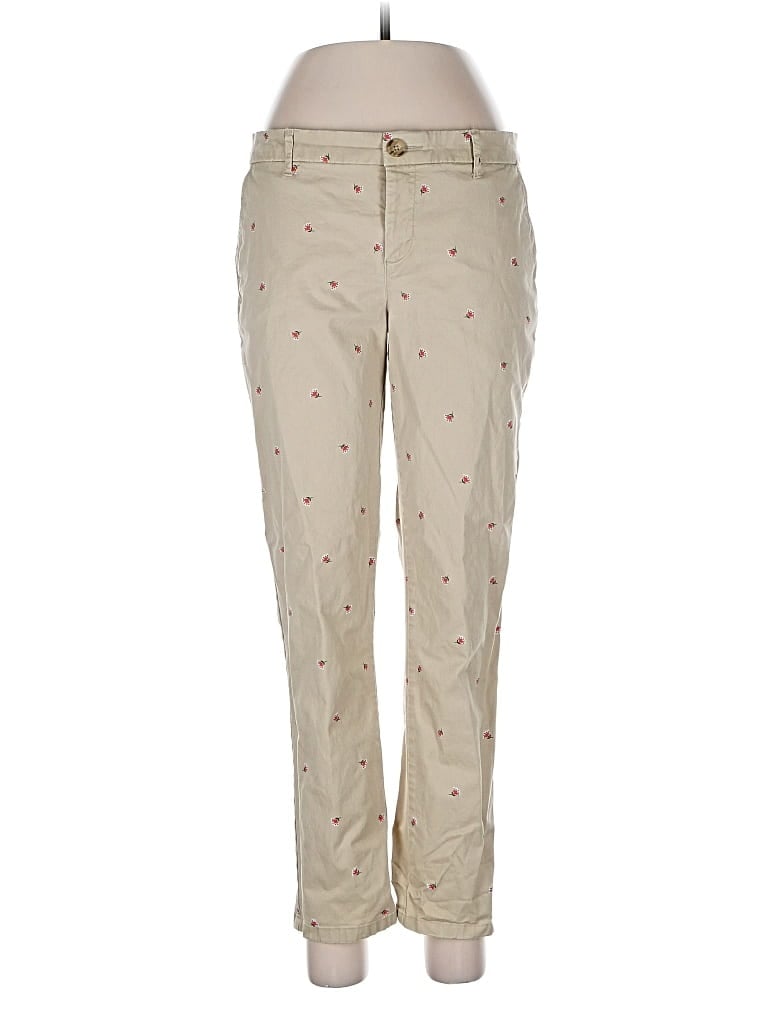 Pre-owned Tommy Hilfiger Khaki Pant In Brown