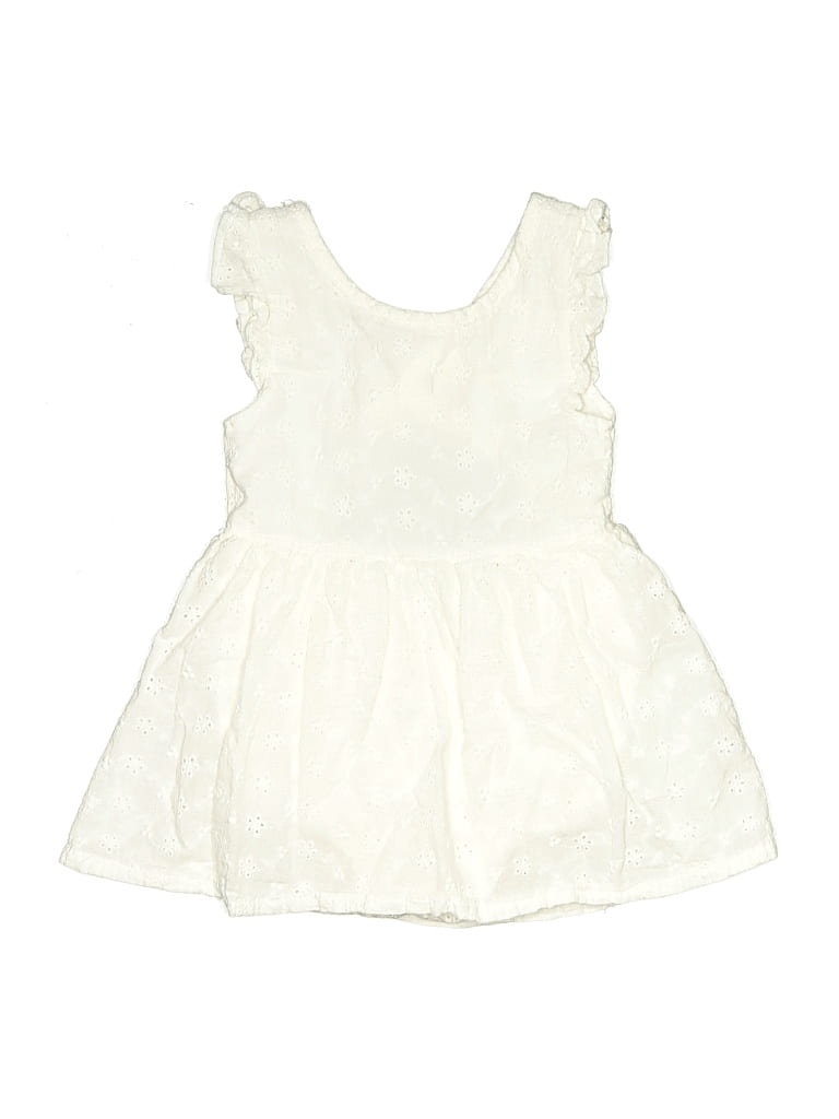 Pre-owned Rz Rachel Zoe Kids' Short Sleeve Outfit In White