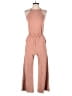 Back Beat Rags Solid Tan Jumpsuit Size XS - photo 1