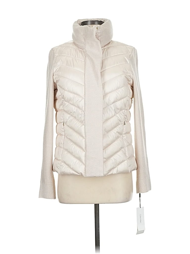 Pre-owned Calvin Klein Jacket In White