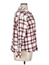 auden 100% Cotton Plaid Red 3/4 Sleeve Button-Down Shirt Size XL - photo 4