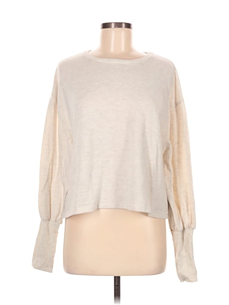 Pre-owned Project Social T Pullover Sweater In White