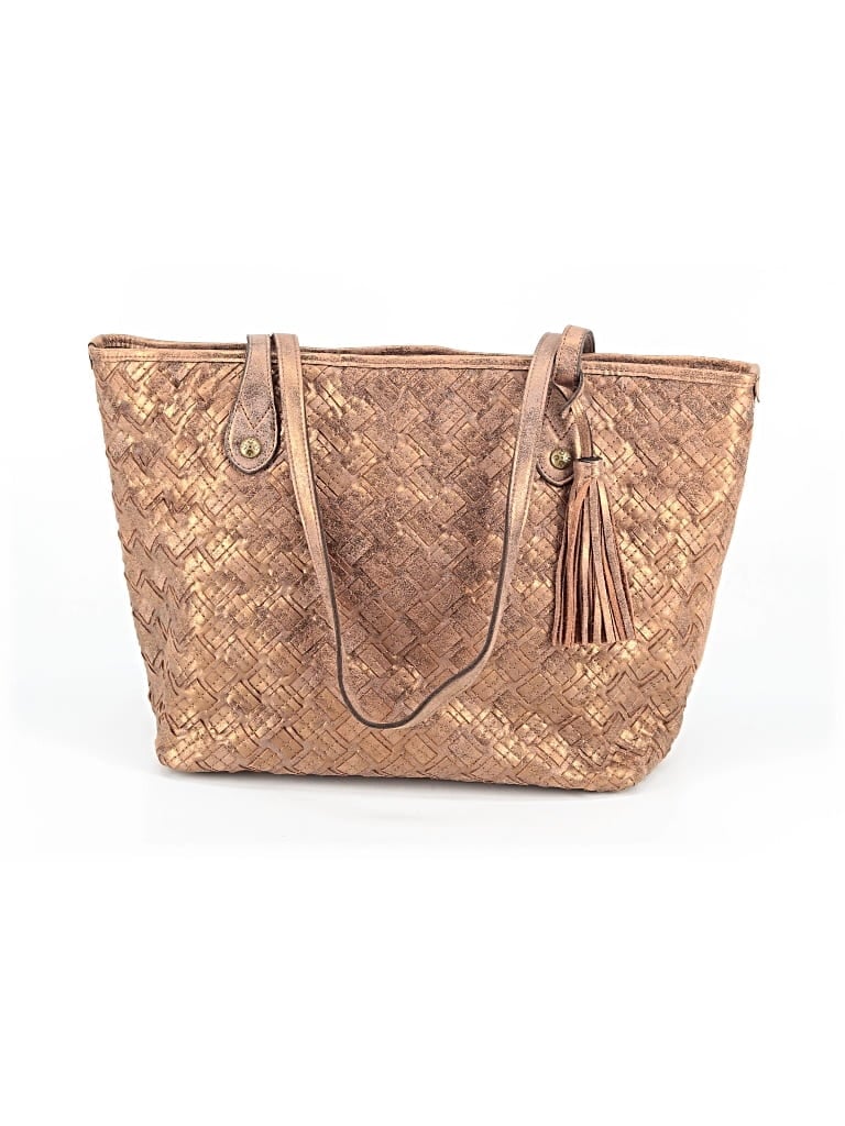 Pre-owned Patricia Nash Leather Tote Bag In Brown