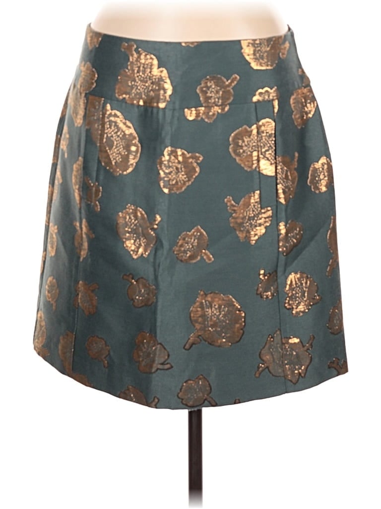 Pre-owned Ann Taylor Formal Skirt In Blue