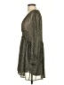 Zara Animal Print Tan Casual Dress Size S - photo 5