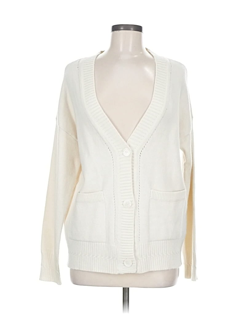 Cyrus Cardigan Sweater In White