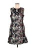 Laundry by Shelli Segal Print Black Cocktail Dress Size 8 - photo 1
