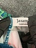 Jasambac Tropical Teal Blue Swimsuit Top Size XL - photo 3