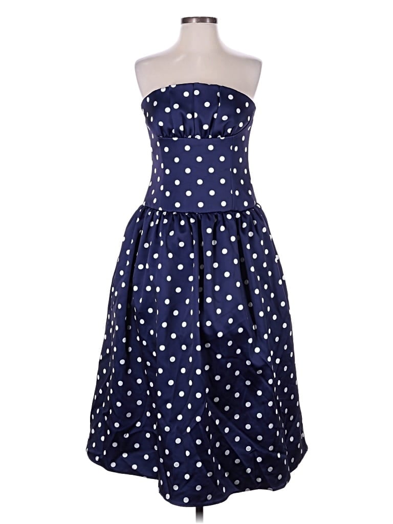 Pre-owned Self-portrait Cocktail Dress In Blue