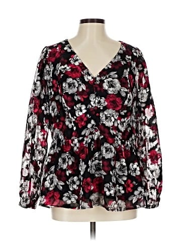 Torrid Long Sleeve Blouse (view 1)