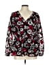 Torrid 100% Polyester Black Long Sleeve Blouse Size Lg Plus (0) - photo 1