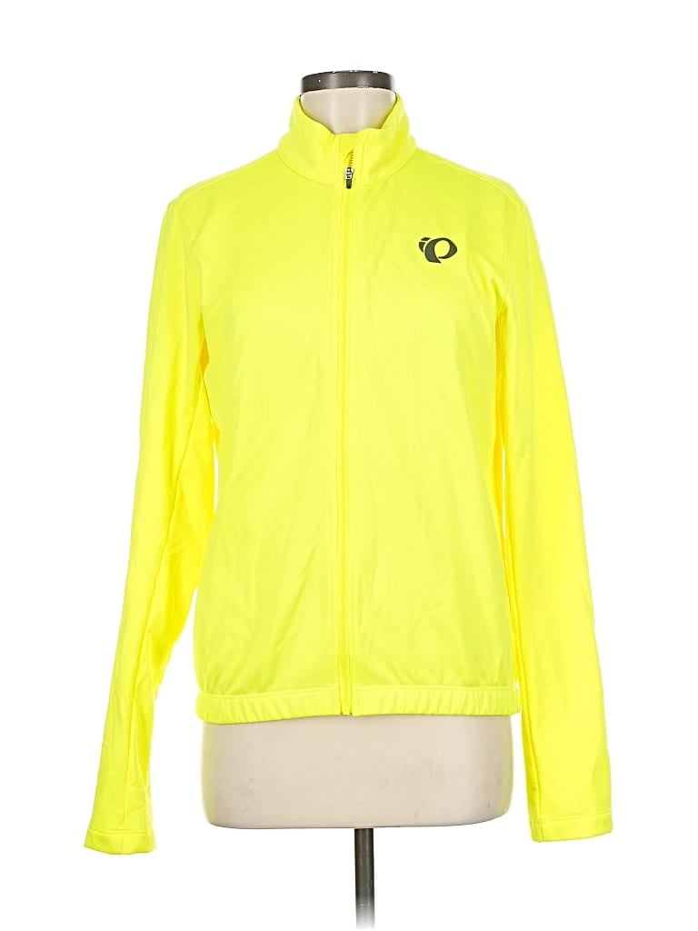 Pre-owned Pearl Izumi Track Jacket In Yellow