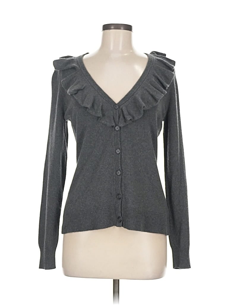 Pre-owned Polo Ralph Lauren Silk Cardigan Sweater In Black