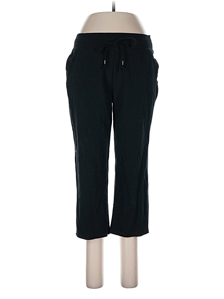 Pre-owned Green Tea Casual Pants In Black