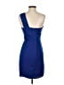 BCBGMAXAZRIA 100% Polyester Blue Cocktail Dress Size 4 - photo 2