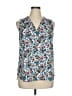 Halogen Blue Sleeveless Blouse Size XL (petite) - photo 1