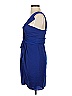 BCBGMAXAZRIA 100% Polyester Blue Cocktail Dress Size 4 - photo 5