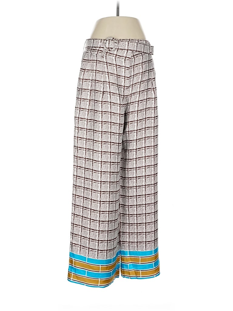 J.crew Collection Silk Pants In Brown