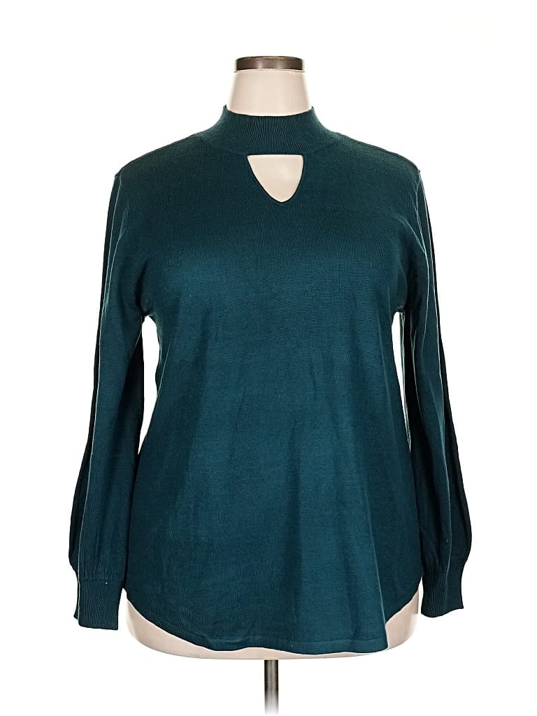 Pre-owned Style & Co Pullover Sweater In Blue