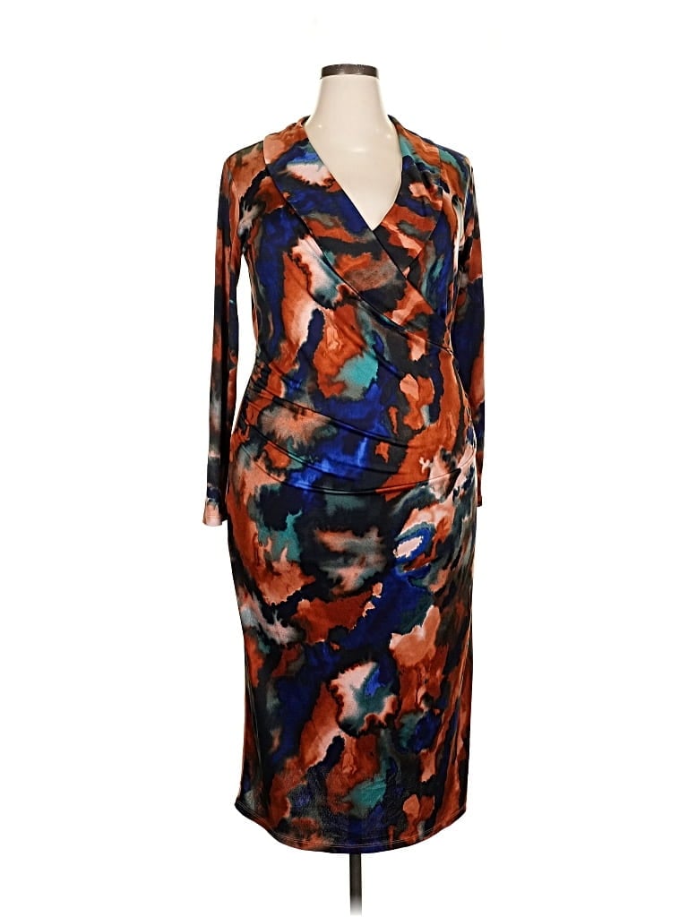 Pre-owned Search For Sanity Cocktail Dress In Brown