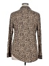 Nordstrom Rack Animal Print Brown Long Sleeve Blouse Size XL - photo 2