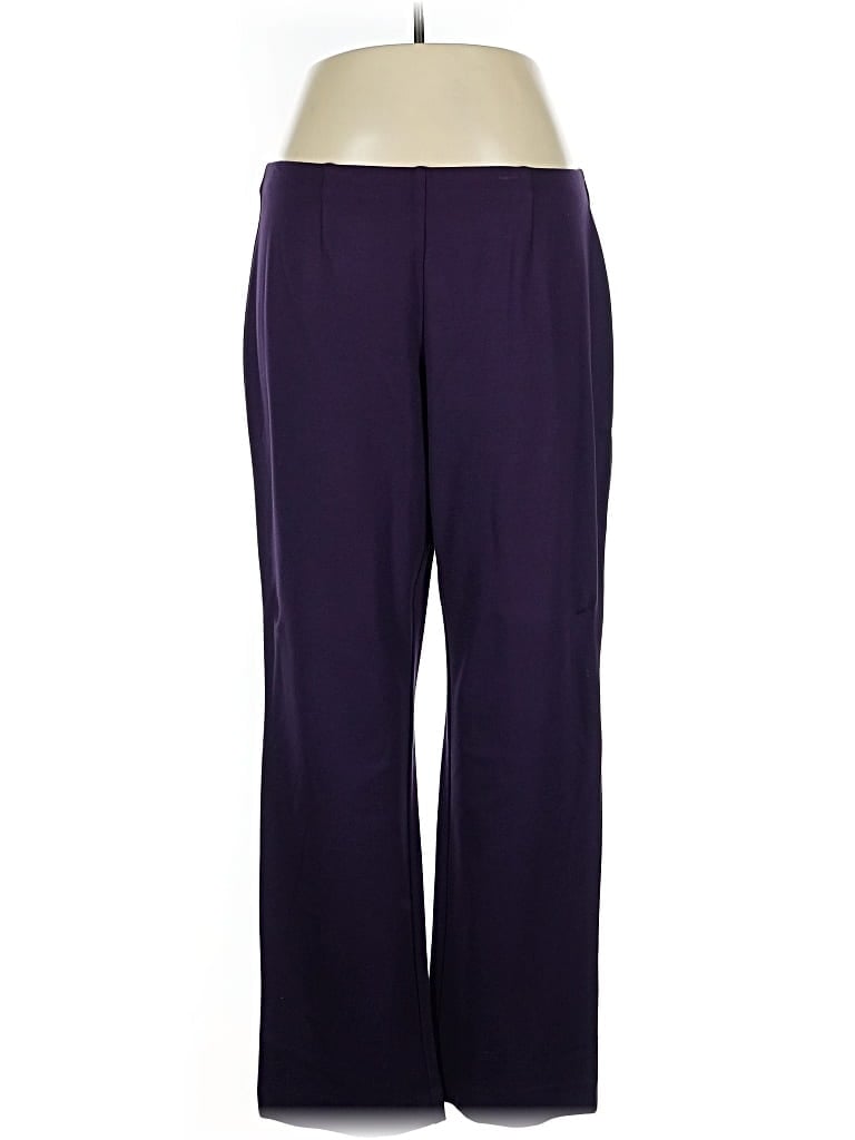 Pre-owned Coldwater Creek Dress Pants In Purple