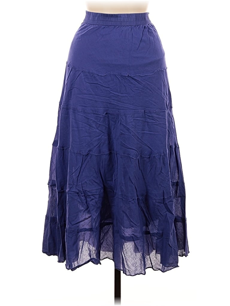 Pre-owned Studio West Formal Skirt In Blue