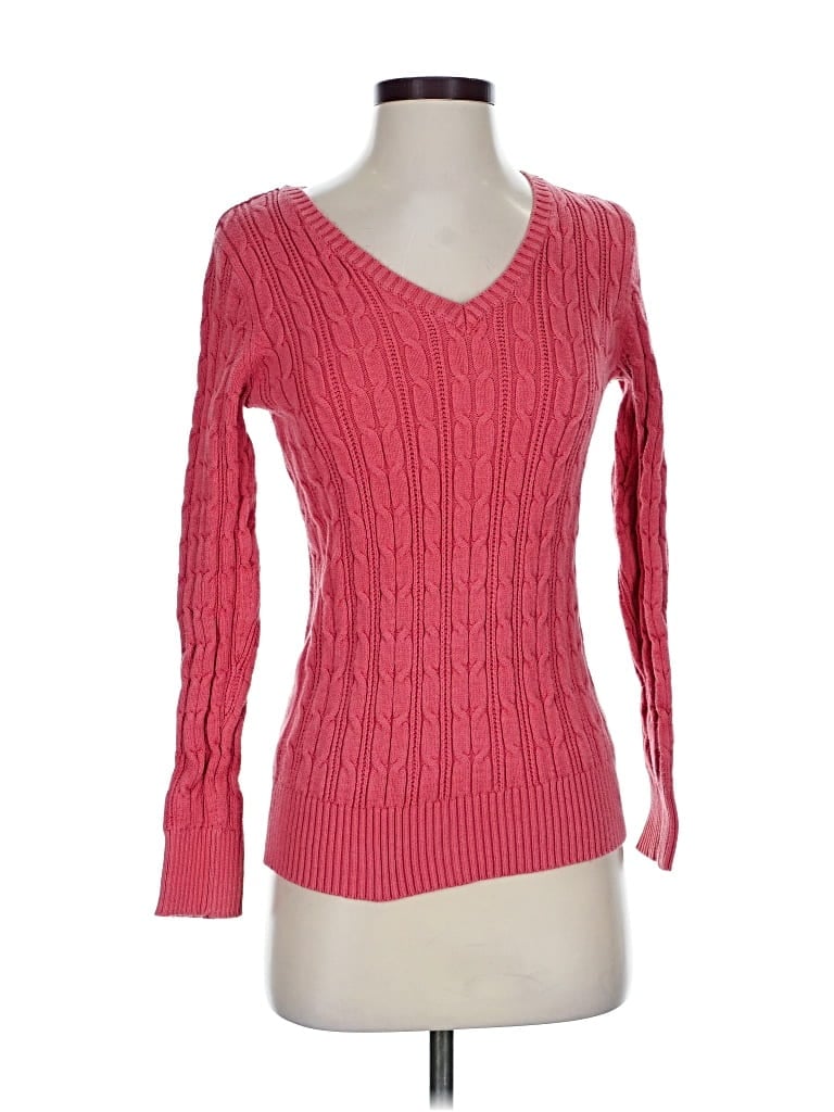 Pre-owned St. John's Bay Pullover Sweater In Pink